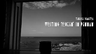 Tenedle - Writing Broken In Pennan - Scotland Uk