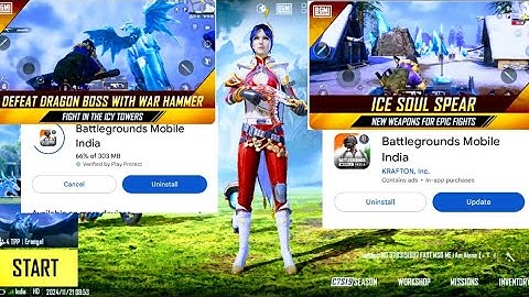 Bgmi 3.5 update is not showing on play store | How to update bgmi