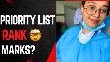| COLLEGE PRIORITY LIST , RANK 😱|| MUST WATCH💯🤯