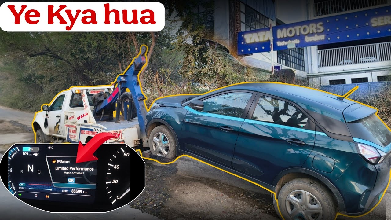  Tata Nexon Ev Max breakdown in just 2 years!!!😰😰 Limited Performance Mode