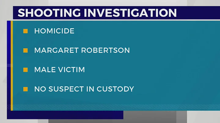 Homicide investigation at Margaret Robertson Apart...