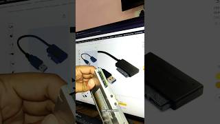 Install Laptop CD Drive in PC  😍 #shorts #vlog #pc #ytshorts #restoration