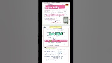 Indian polity handwritten notes for civil service | best Indian polity notes#indianpolity #upsc #ras