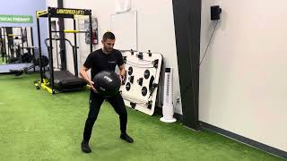Med Ball Throw Lateral Max Power