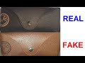Real vs Fake Ray Ban sunglass case. How to spot fake Ray Ban Luxottica eyewear cases