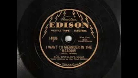 Phil Spitalny & His Orchestra - I Want to Meander ...
