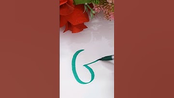 Beautiful letter G | stylish alphabet writing | letter G video | G love | letter G drawing | G write