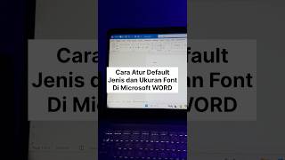 🔥How to Set Default Font Type and Size in Microsoft WORD #tutorial