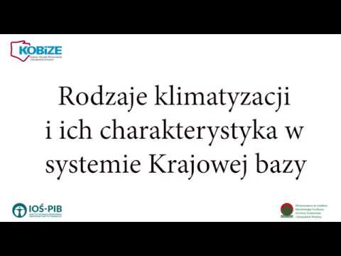 Klimatyzacja w raporcie do Krajowej bazy