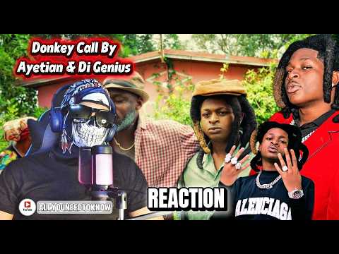 Ayetian, Di Genius - Donkey Call | Hill & Gully Riddim (Reaction Music Video)