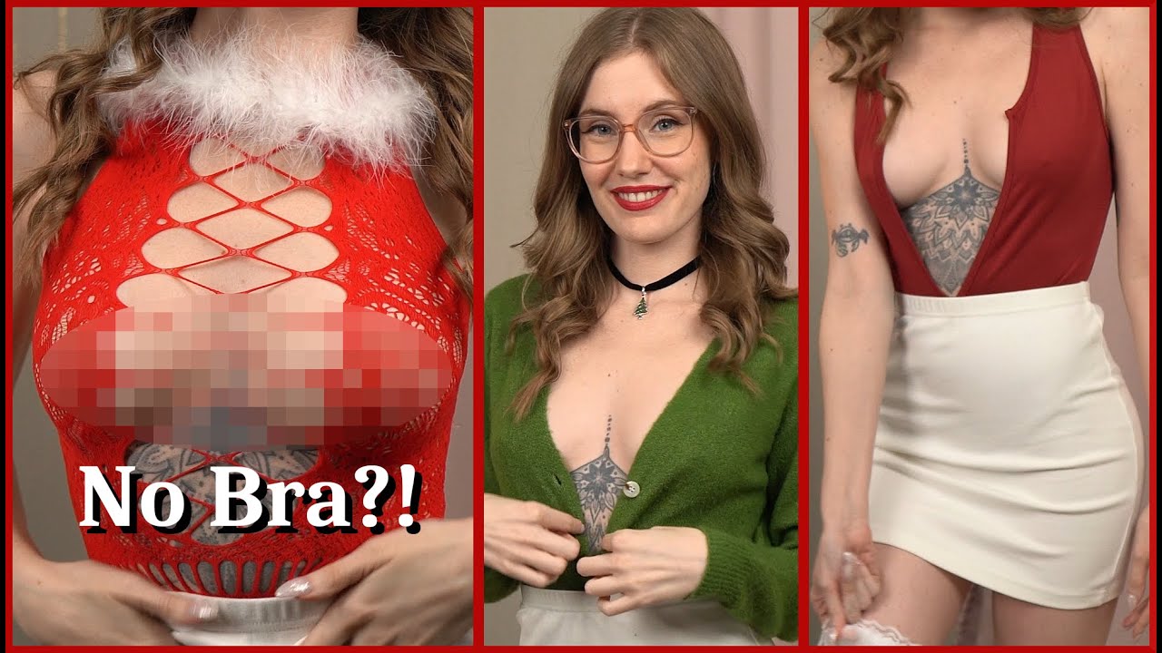 Are these outfits TOO REVEALING for a Christmas party?? (Try On Haul)