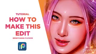 How to make this edit ft. Rose| TUTORIAL | IbisPaint X + QR CODES screenshot 4