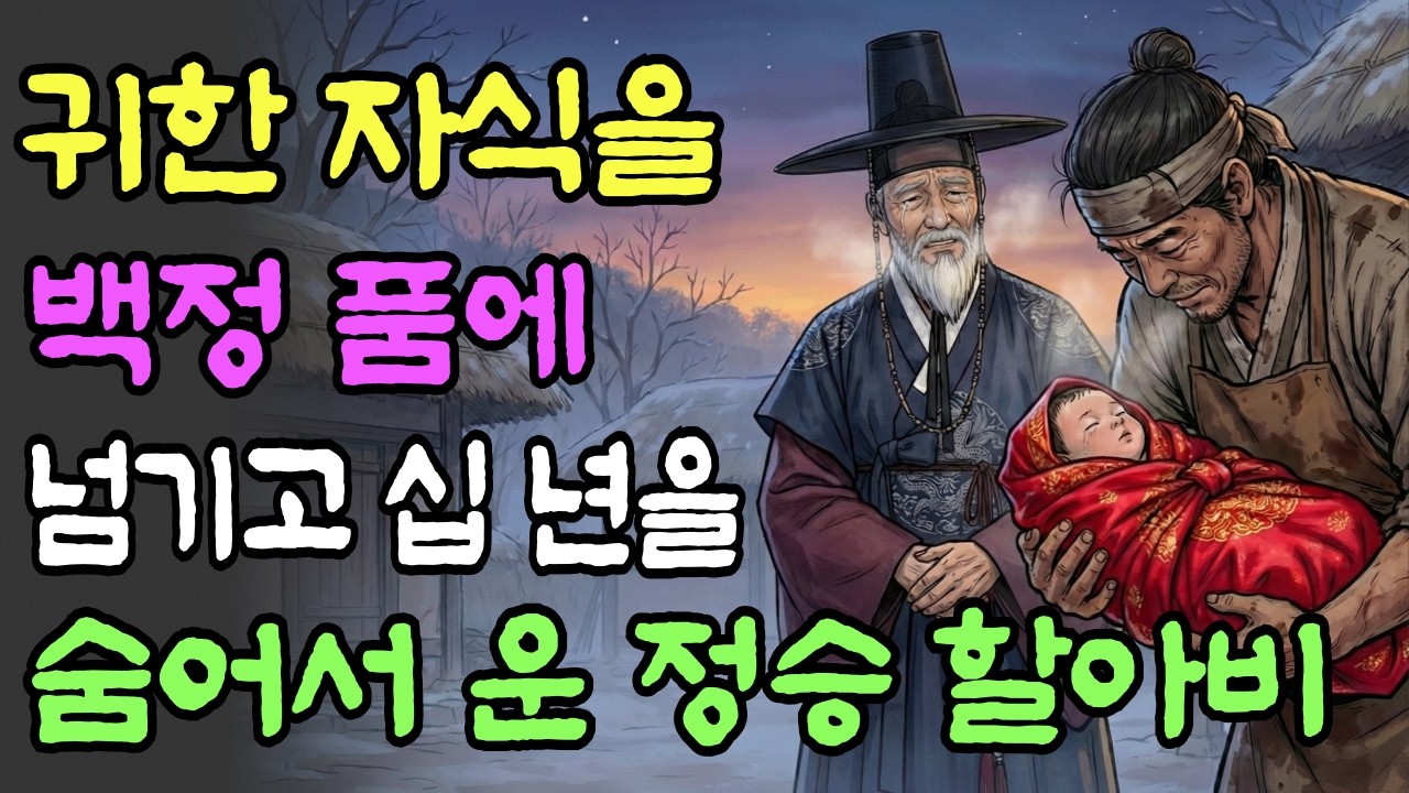 집안의 가장 귀한 자식을 가장 낮은 백정에게 보내는 결정을한 지혜로운 시아버지 | 옛날이야기 | 야담 | 오디오북 | 수면동화 | 민담 | 오디오북