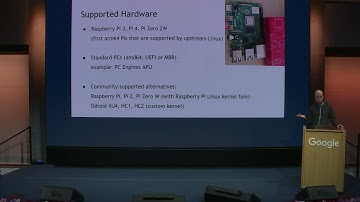 Zürich Go Meetup: Run Go programs on your Raspberry Pi with gokrazy!