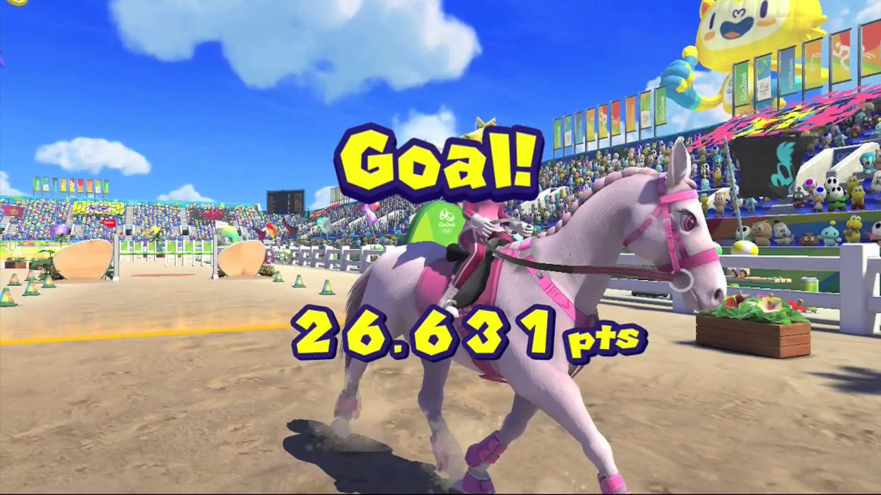 Mario and Sonic At The Rio 2016 Olympic Games ~ Equestrian