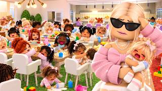I BUILT A HOUSE FOR 100 BABIES IN BLOXBURG...