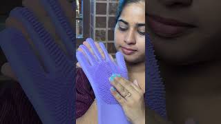 Silicon Hand Gloves For Kitchen Dishwashing And Car Washing, Cloths
