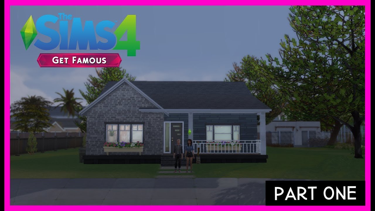 Let's Play the Sims 4 Get Famous Part 1- Simstube and STARS!