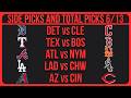 MLB Picks Today | Best Bets &amp; Predictions Saturday 6/13/26