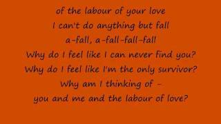 Video thumbnail of "Frente Labour of Love Lyrics"