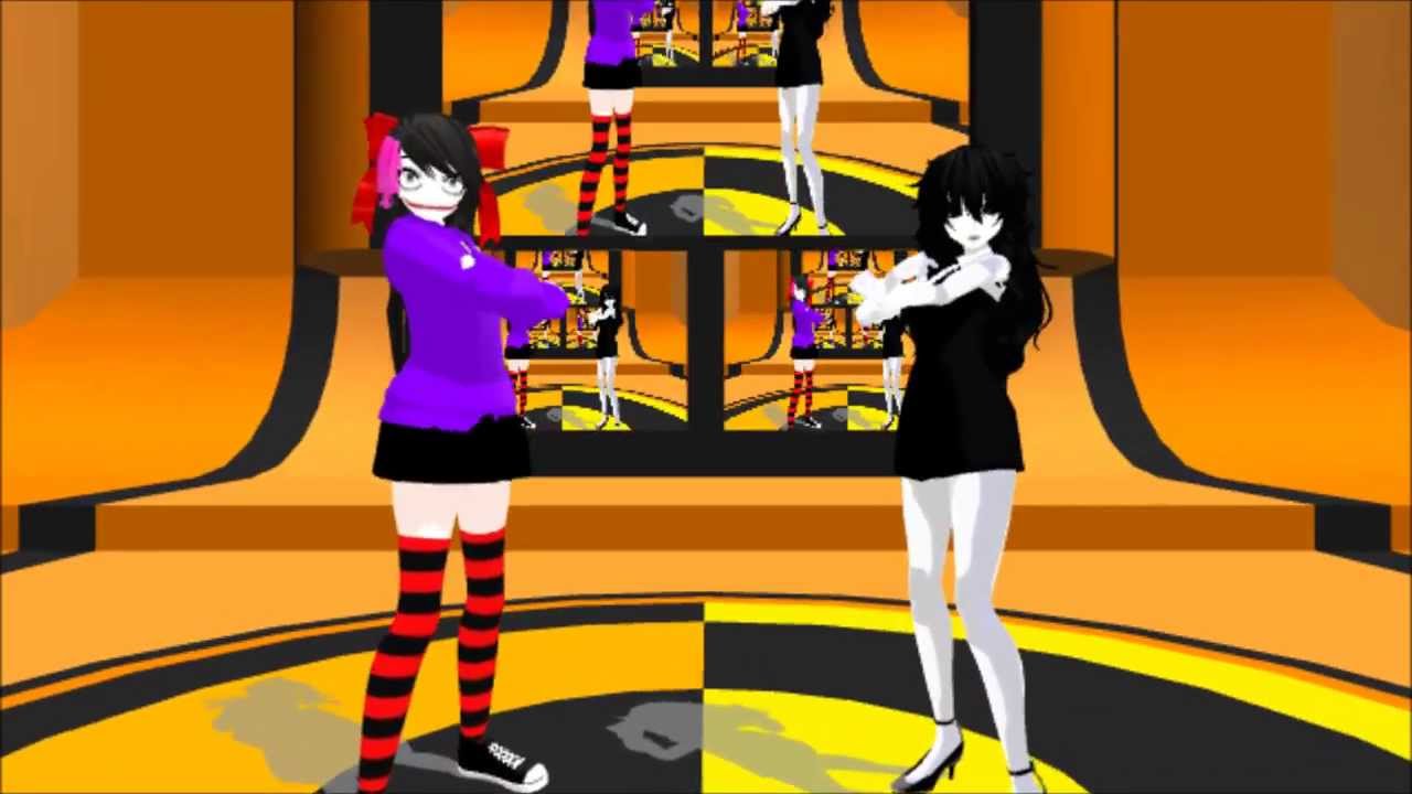 MMD Remote control [Nina and Jane The Killer]