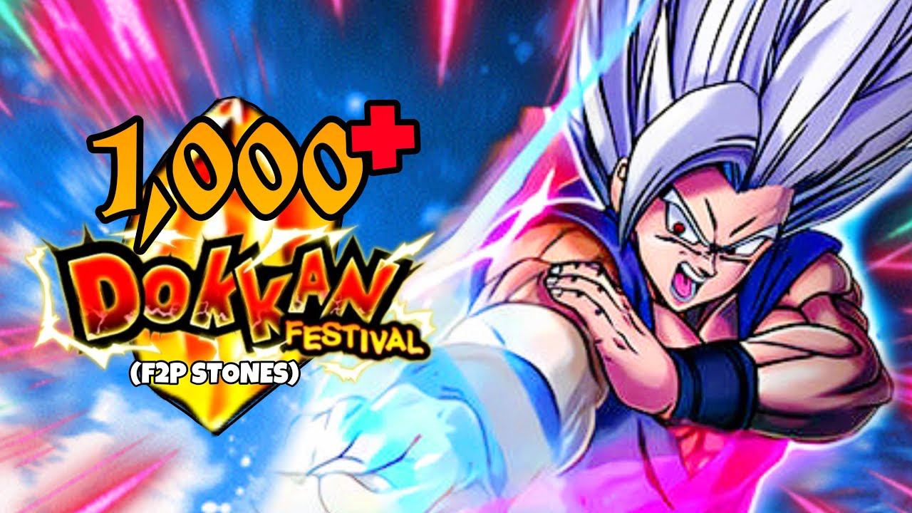 1000+ F2P STONES!! 100% RIGGED RATES TWEAK WARNING ⚠️ Dokkan Fest Beast Gohan Summons! Dokkan Battle