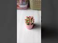 Handmade paper rose vase 🌸 #diy#papercraft#handmade#cute