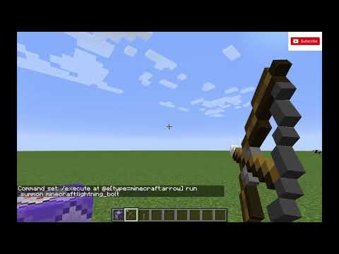 how to make a lightning arrow in minecraft