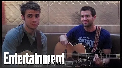 Kris Allen 'Alright With Me' Acoustic Performance | Entertainment Weekly