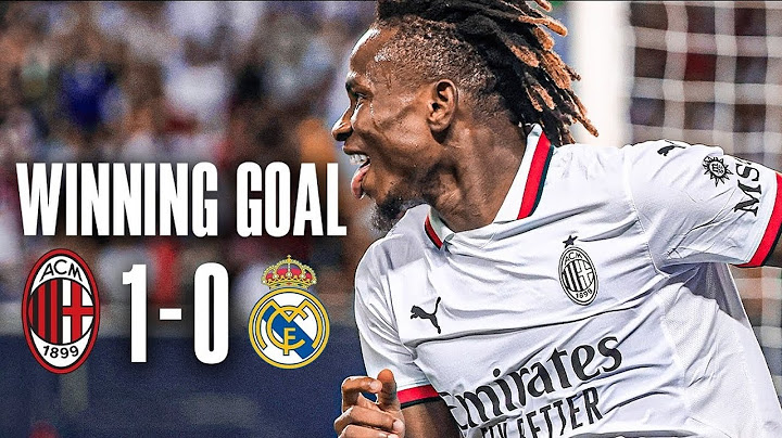 AC MILAN 1:0 REAL MADRID | Samuel Chukwueze the MVP | Club Friendlies| Goals & Highlights.