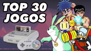 Top 30 Jogos de Super Famicom | Melhores Jogos do SNES Japonês || Nerd Nintendista