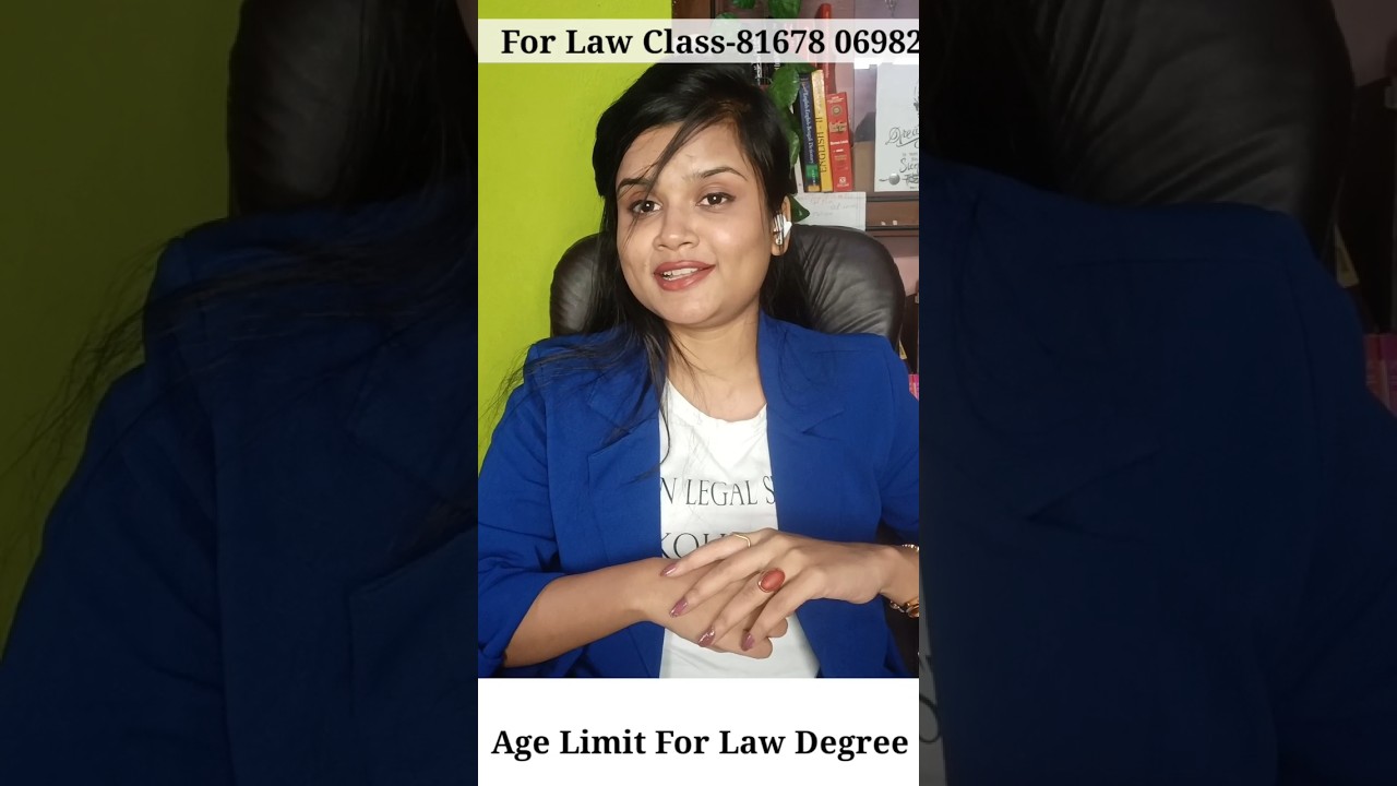 Limited Age For Law degree!!                 Calcutta University Law entrance2025।  