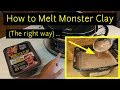 How to Melt & Soften Monster Clay using a Temperature Controlled Slow Cooker / Crock-Pot