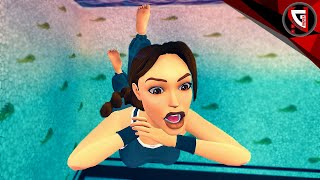 Lara Croft Death Scenes | Tomb Raider I Remastered