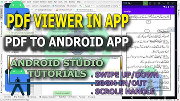 How To #PDF Viewer In #Android Studio| #Convert Pdf Files To Android #App| Android Studio #Tutorials