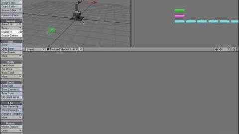 Tutorial Lightwave Newtek :  Rigging a mechanical object.