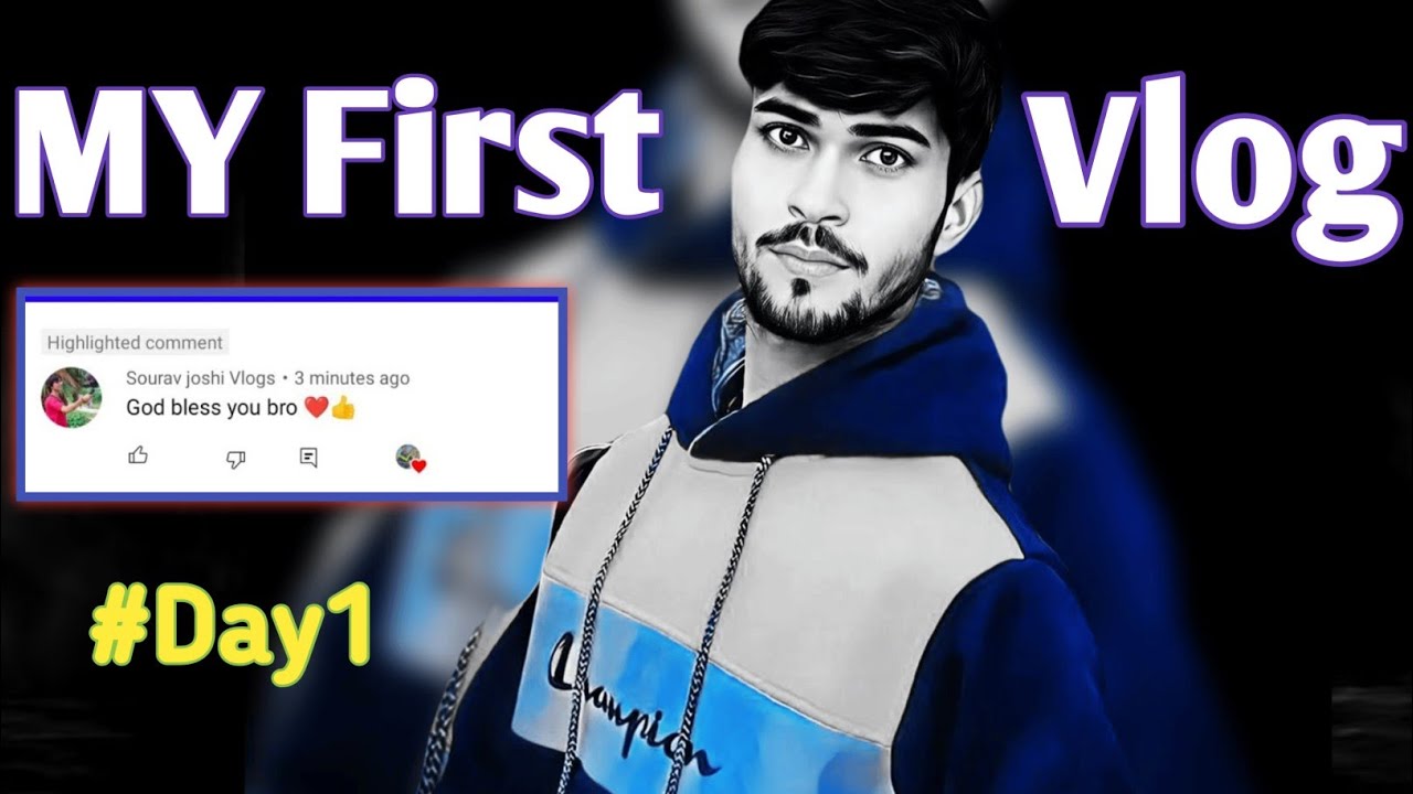 My first vlog ♥️ || my first vlog today - YouTube
