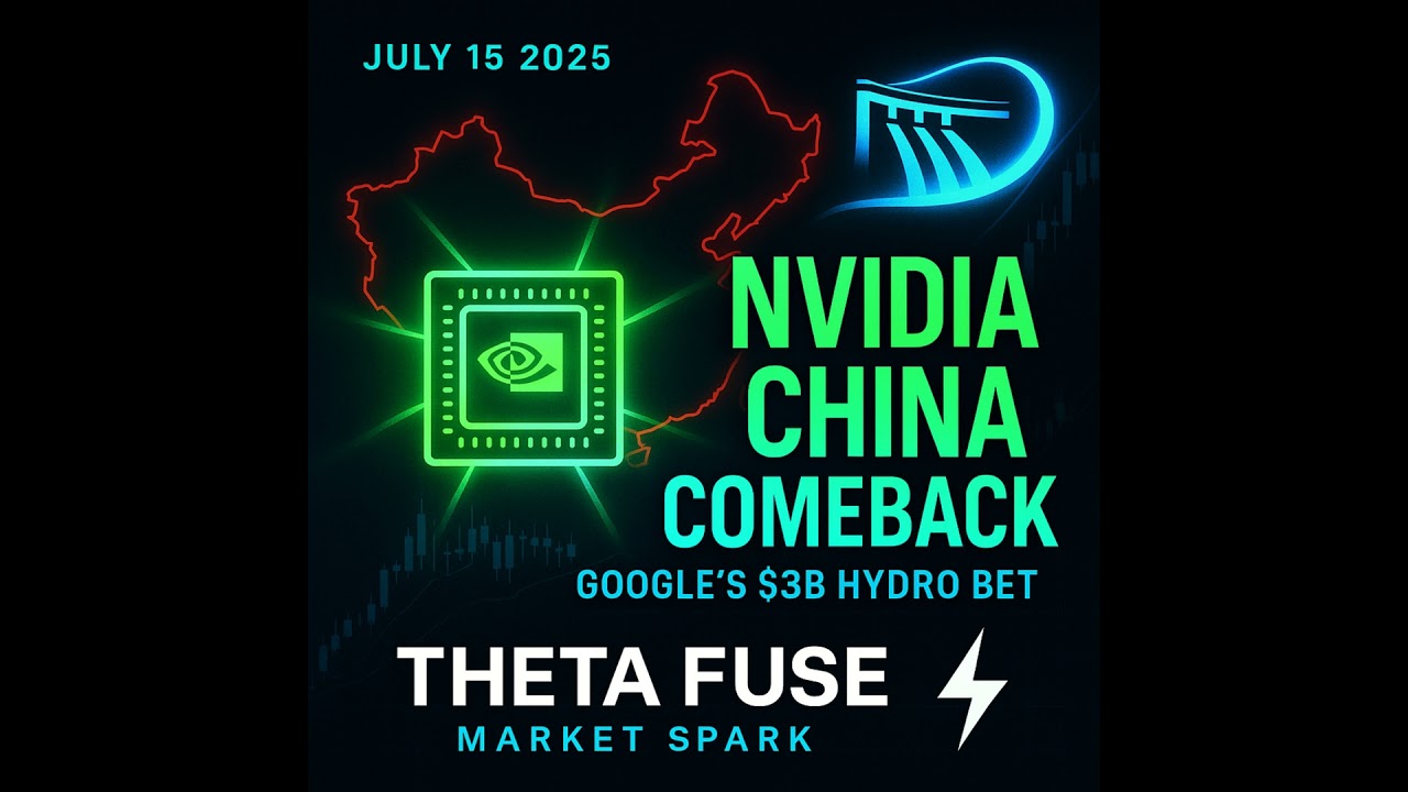 🔴 “China Green‑Lights Nvidia! Google Drops a $3 B Hydro Bomb, Banks on Edge | Theta Fuse Market S...