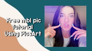 Free mbl pic tutorial  (Using PicsArt) screenshot 4