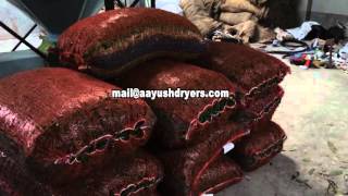 GREEN CHILLY DRYER MACHINE FROM AAYUSH ENGINEERING WORKS KERALA , INDIA