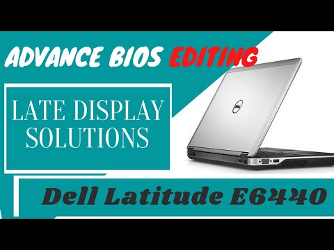 How to Extract Dell Bios and make EC bios From Main Bios With ME Clean Latitude E6440 bios editing