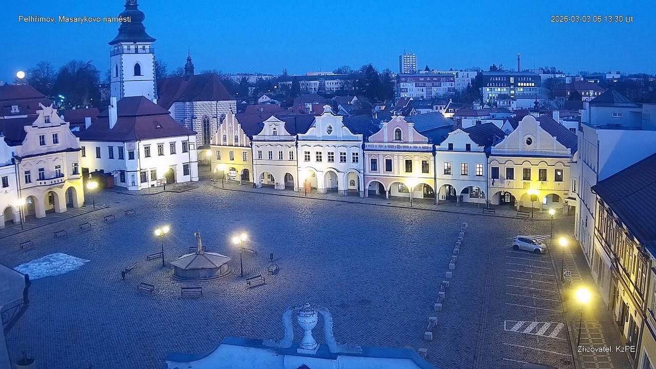 online - Pelhřimov - Masarykovo náměstí