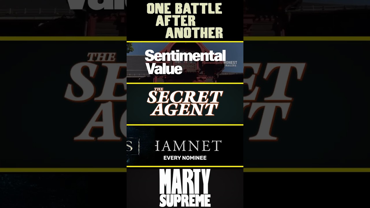 Honest Trailers Preview - Oscars 2026