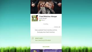 Fixed Matches Wenger screenshot 3