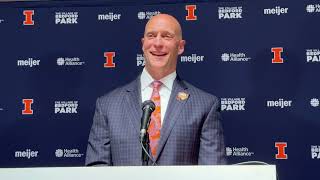 Citrus Bowl bid: Illini AD Josh Whitman press conference