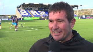 Nigel Clough on Barrow win