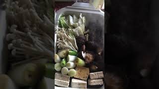 ブルーノ　コンパクトホットプレートですき焼きしました！