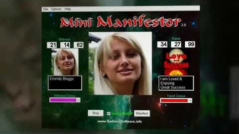 How to use Mini Manifestor 2.0 Radionics Software New Version New Features Great Low price