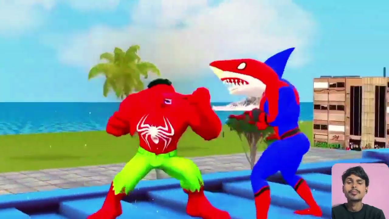 SharkSpider Gameplay 8 Pool | Funny 3D Gameplay Video 🤣🔥 