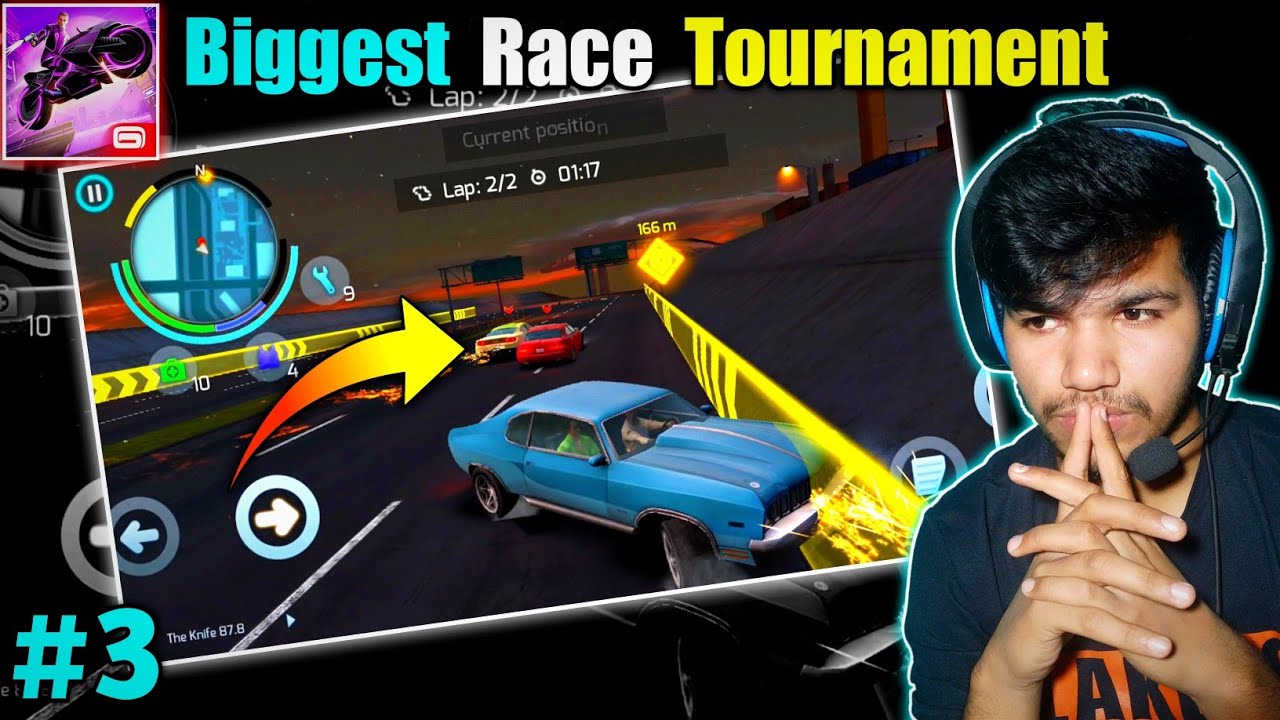 😱 Biggest Race Tournament || Gangstar Vegas Gameplay In Hindi